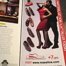 Is that the shoe brand Tom Cruise uses? Men’s platform shoes