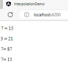 What is Interpolation in Angular ?