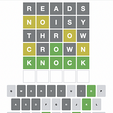 Solving Wordle Using Monte-Carlo Tree Search, Reinforcement