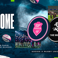 STADE FRANCAIS AND THE SHARKS BECOME LATEST RUGBY UNION TEAMS TO JOIN SOCIOS.COM’S