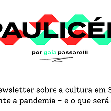 A cultura na cidade de São Paulo durante a pandemia, e o que virá depois.