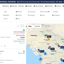 Marker, Marker with custom label, react-google-maps/api , clusterer , |  fleetx engineering