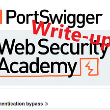 Write-up: Host header authentication bypass @ PortSwigger Academy