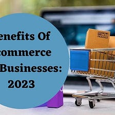 Benefits Of Ecommerce For Businesses: 2023