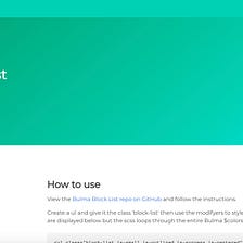 Creating a docs site with Bulma Clean Theme
