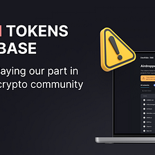 New Tool — Airdropped Scam Tokens Database