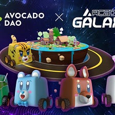 Let the games begin! — Avocado DAO partners with Arcade Galaxy