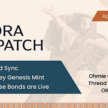 The Agora Dispatch — Olympus Community Weekly Newsletter — Wednesday 27 April 2022