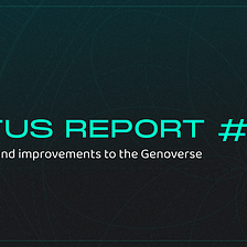 Status Report #010