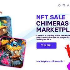 Chimeras Launches NFT Sales on Native Marketplace