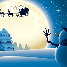 Santa Claus — The Reindeer Sleigh Rider of Sky