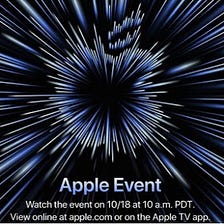 Apple Event | The New M1X Processor Chip, Event On October 18