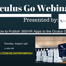 5 Tips for Publishing VR to Oculus Go