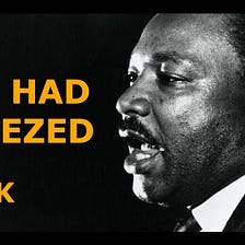 The night before Dr. King “sneezed”…