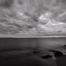 Early Autumn Skies №5, West Beach, Whidbey Island, Washington, 2016