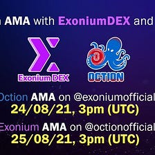 ExoniumDEX x OCTION AMA Recap