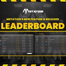 🥇 Leaderboard Feature Officially Release 🥇