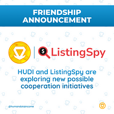ListingSpy, the first DEX listings aggregator, befriends HUDI, the first DeFi data monetization…