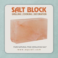 Himalayan Salt Rock For Grilling Plate BBQ and Cooking — Perfect Gift For Your Loved Ones