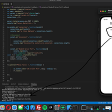 iOS İstemcisi ile Node.js Server Arasında Socket.IO Bağlantısı