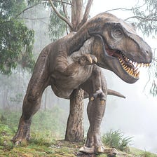Imagine dinosaurs roaming the earth again. What is it like?