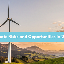 Climate Risks and Opportunities in 2021