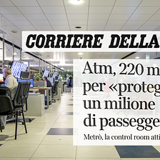 Metrò Atm Milano, cos’è la «control room» che sorveglia 1 milione di passeggeri sui treni: 220…