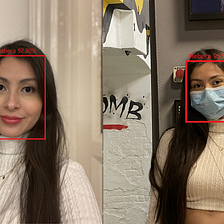 Build your own facial recognition system: To work even with a face mask!