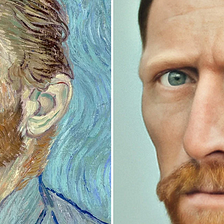 bas uterwijk uses AI to create portraits of famous historical figures