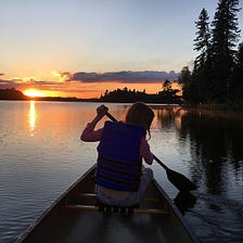 one more canoe ride, just you and me