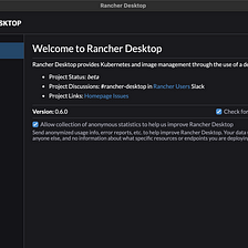 Rancher Desktop and nerdctl for local K8s dev