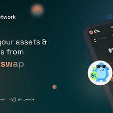 Tin Network integrates SX Network and SharkSwap!