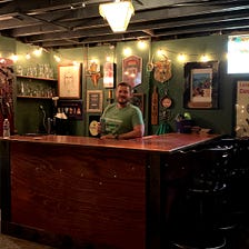 How I Transformed My Basement Into An Irish Pub