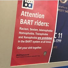 Fake BART Poster Polices Our Thoughts