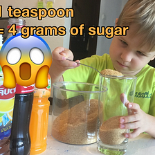 An Easy Experiment With Sugary Drinks