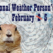 It’s The Real Weather Person’s Day