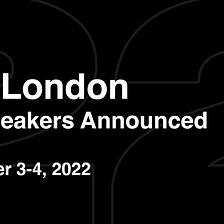 NFT.London — 138 First-Round Speakers Announced