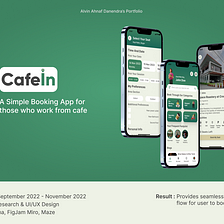A Cafe Seat Booking App — CafeIn
