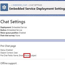 How to find Contact based on Phone Number instead of Email in Salesforce Embedded Service…