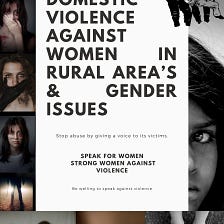 Domestic Violence Against Women In Rural Area’s & Gender issues