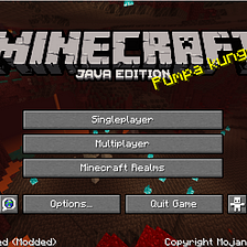 Minecraft UX: experience of a first time player
