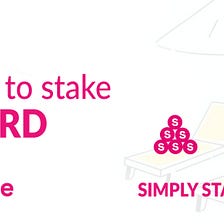 How To Stake $STRD — A Quick Guide — Simply Staking