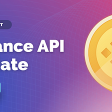 Important : Binance API - Update
