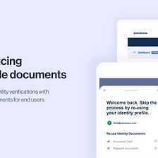 Introducing reusable documents to accelerate identity verification