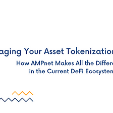 Leveraging Your Asset Tokenization Experience: How AMPnet Makes All the Difference in the Current…