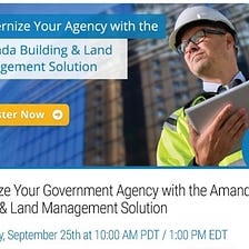 Webinar Available to Help Governments Modernize Building and Land Management Services