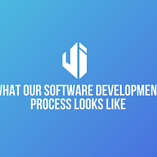What Our Software Development Process Looks Like