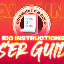 Avalaunch Dual-IDO (Community & Gold Staker): User Guide
