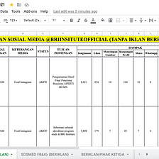 Social Media Report Analytic