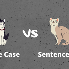 Title case vs sentence case in UX writing